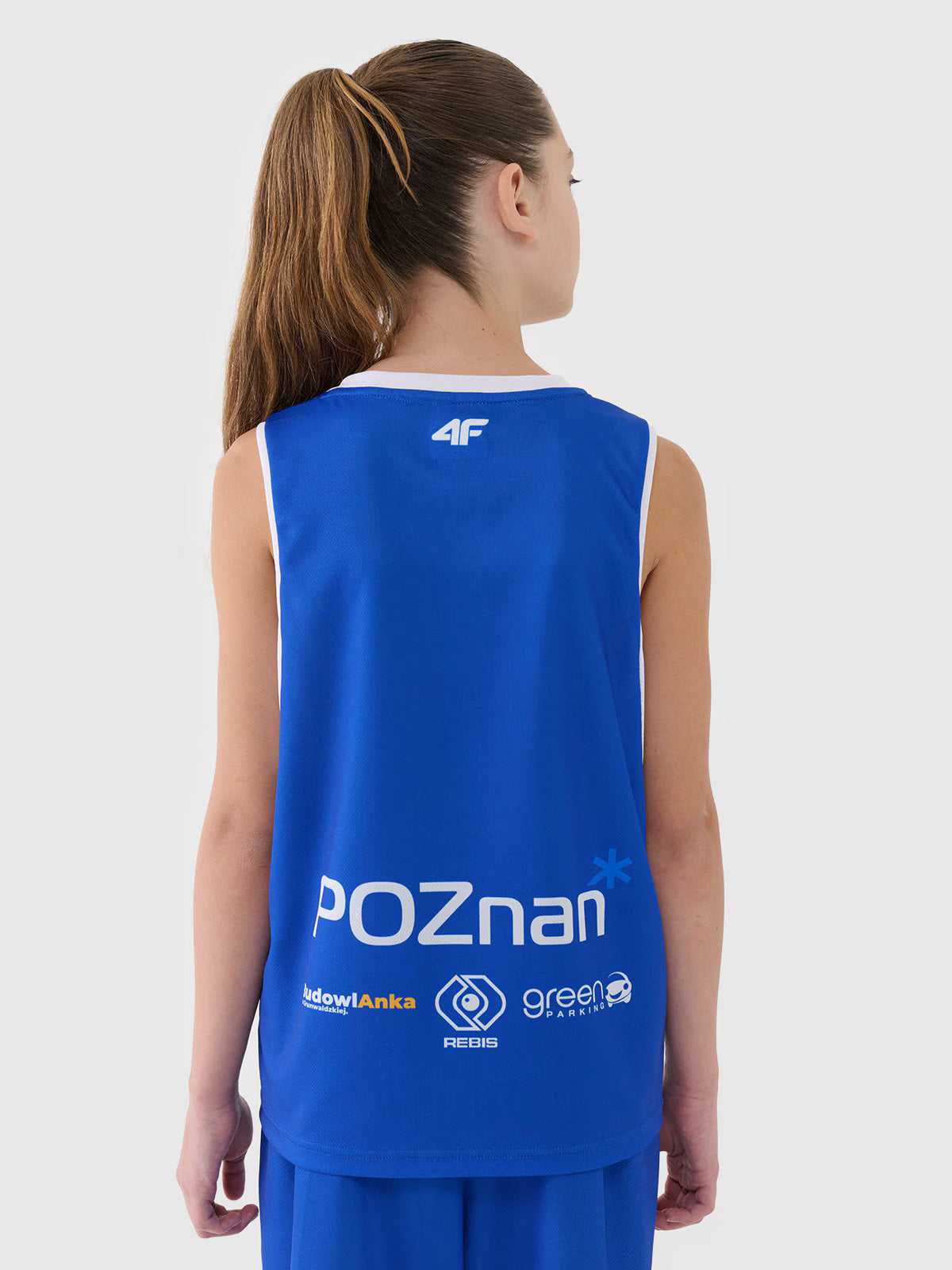 Koszulka meczowa replika wyjazdowa z sezonu 2024/25 dziecięca 4F x Enea AZS Politechnika Poznań