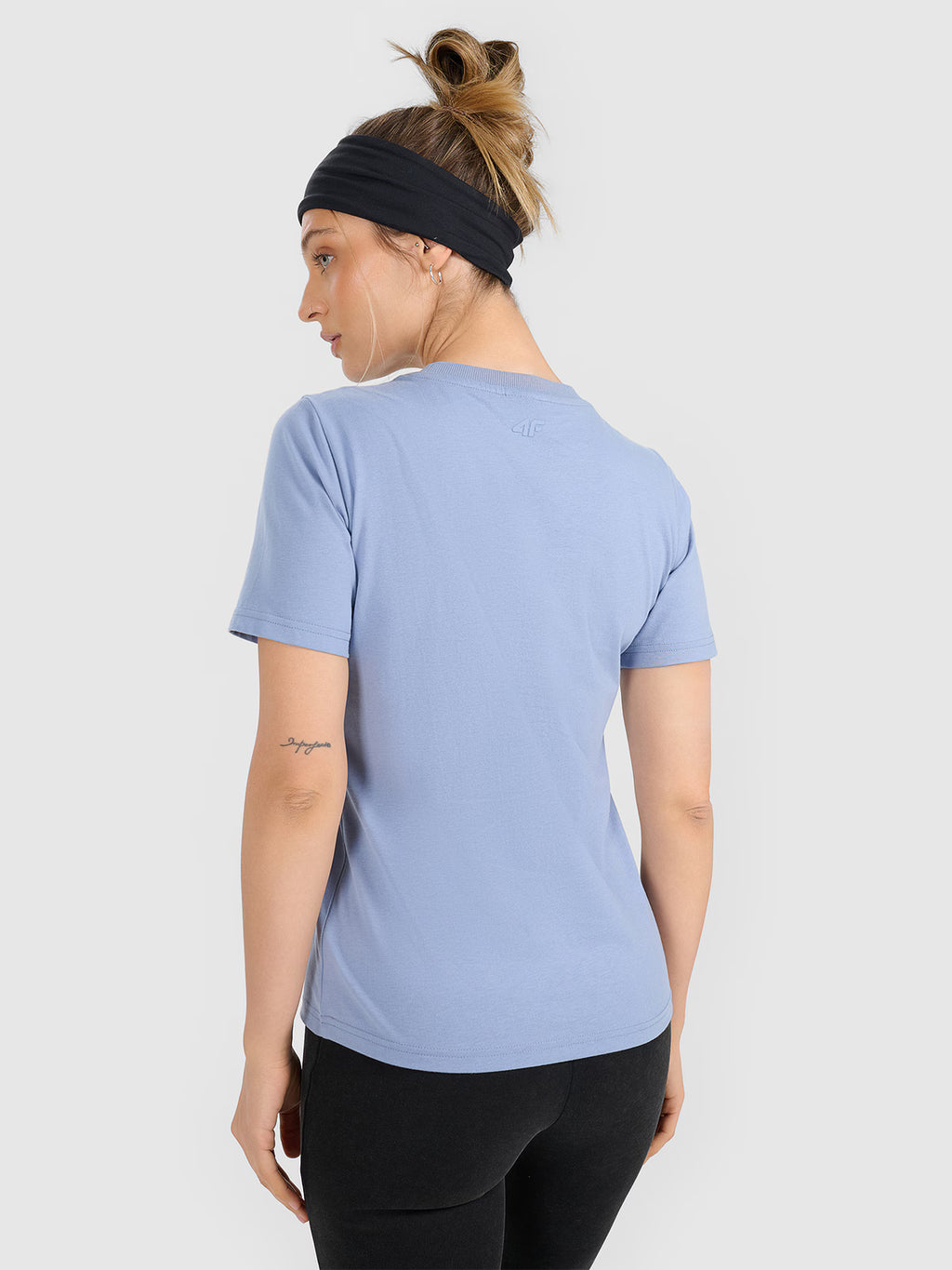 T-shirt regular z nadrukiem damski