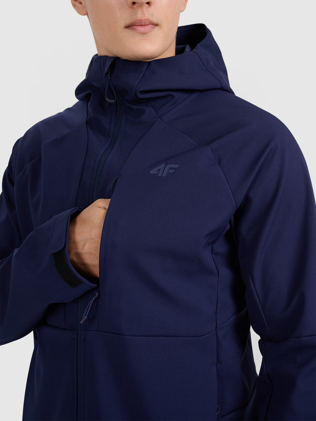 Kurtka softshell wiatroodporna membrana 10000 męska