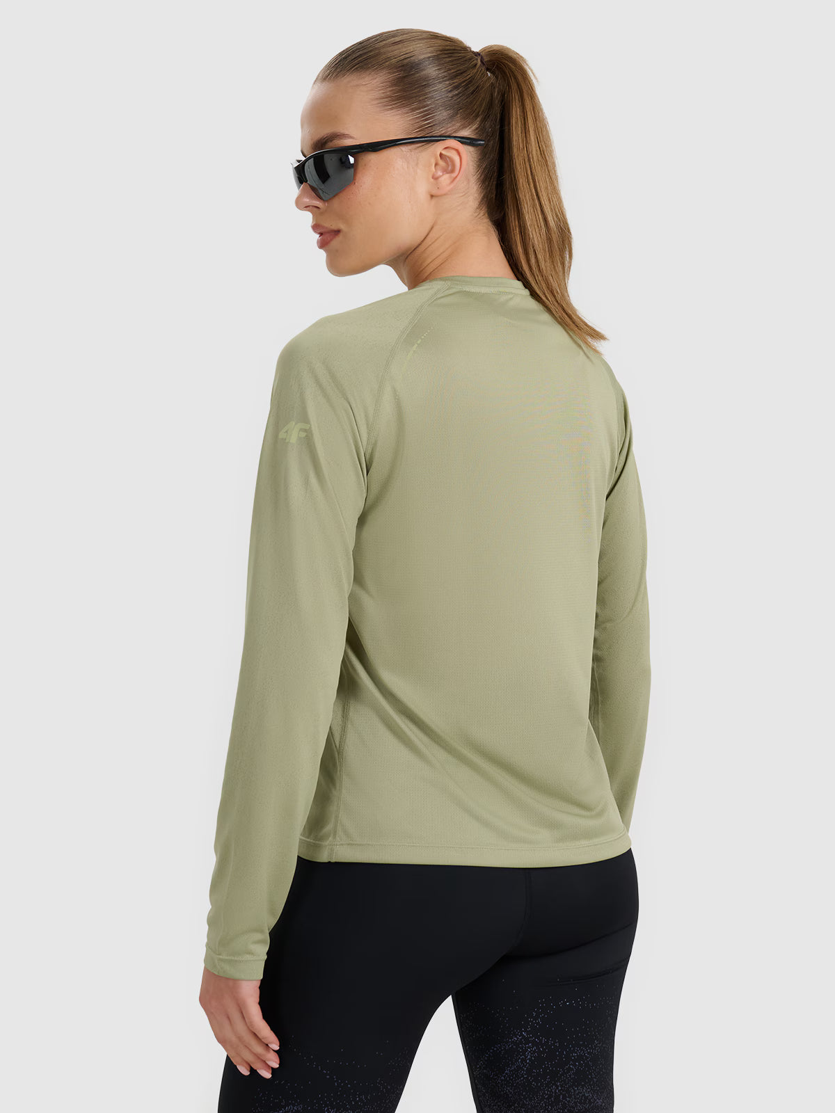 Longsleeve do biegania w terenie szybkoschnący damski