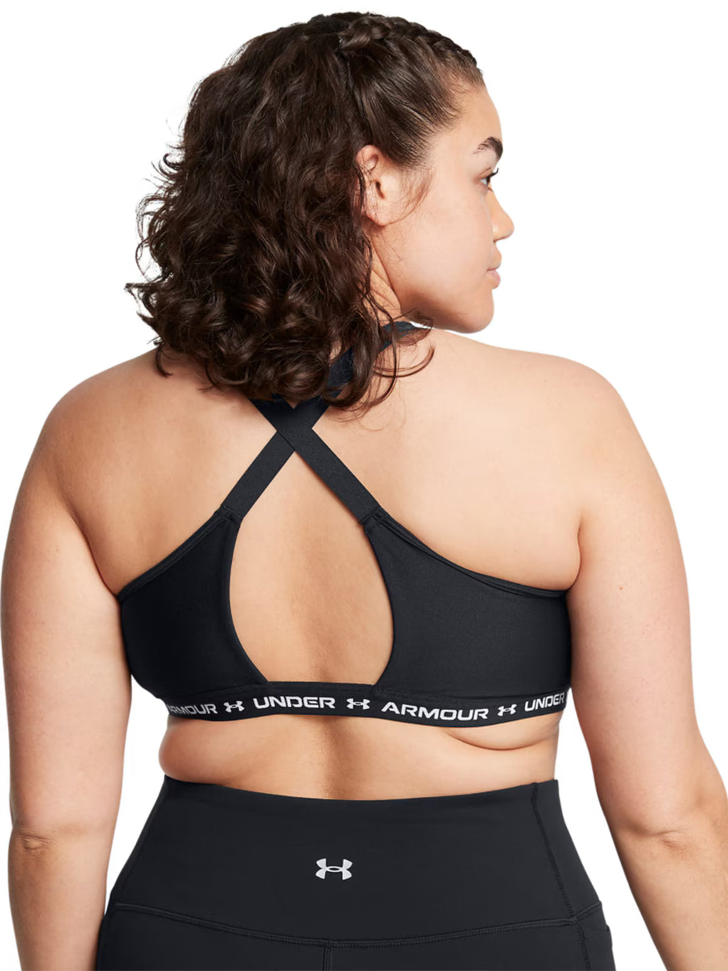 Biustonosz treningowy damski Under Armour UA Crossback Low Bra
