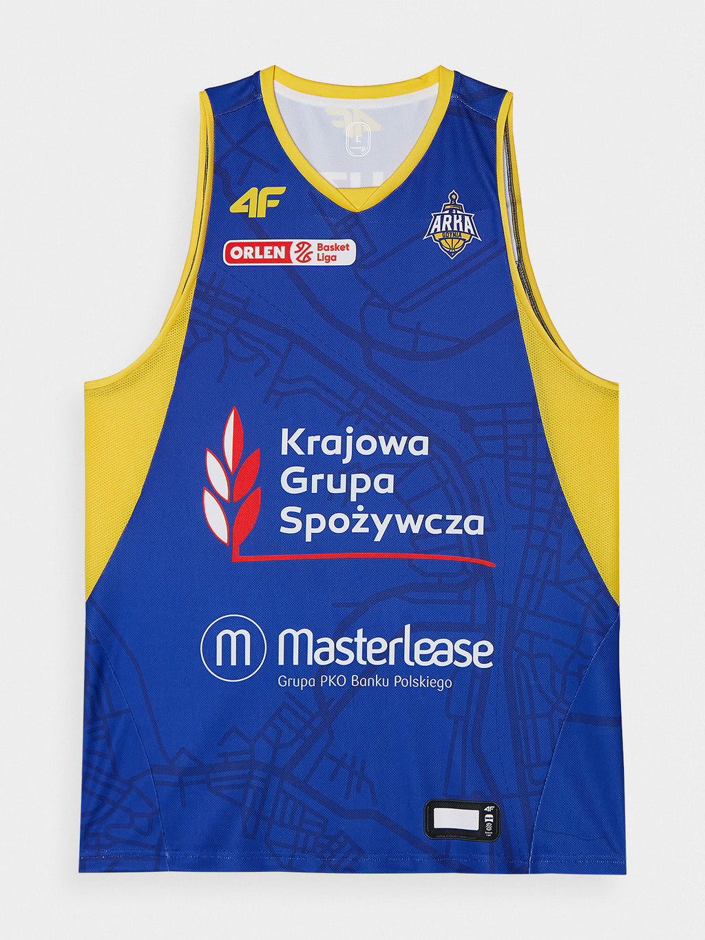 Koszulka meczowa replika domowa z sezonu 2023/24 męska 4F x Arka Gdynia