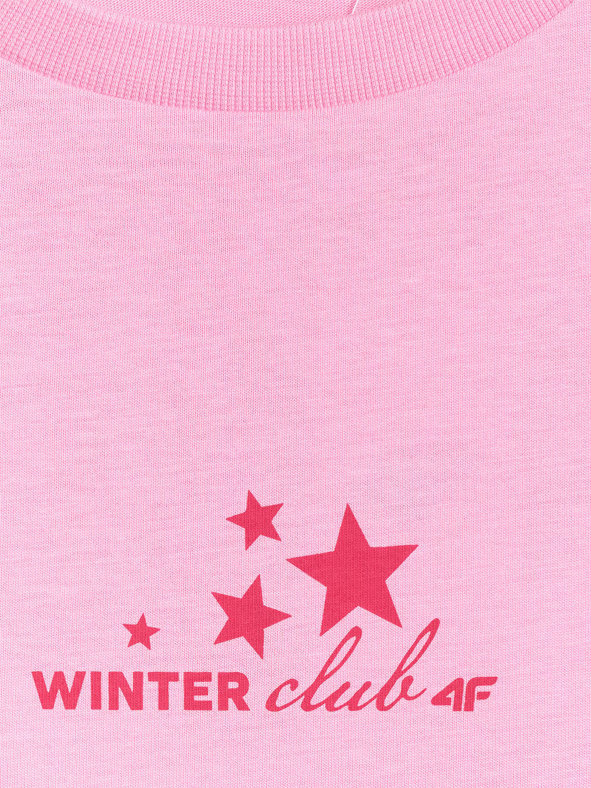 T-shirt oversize z nadrukiem damski