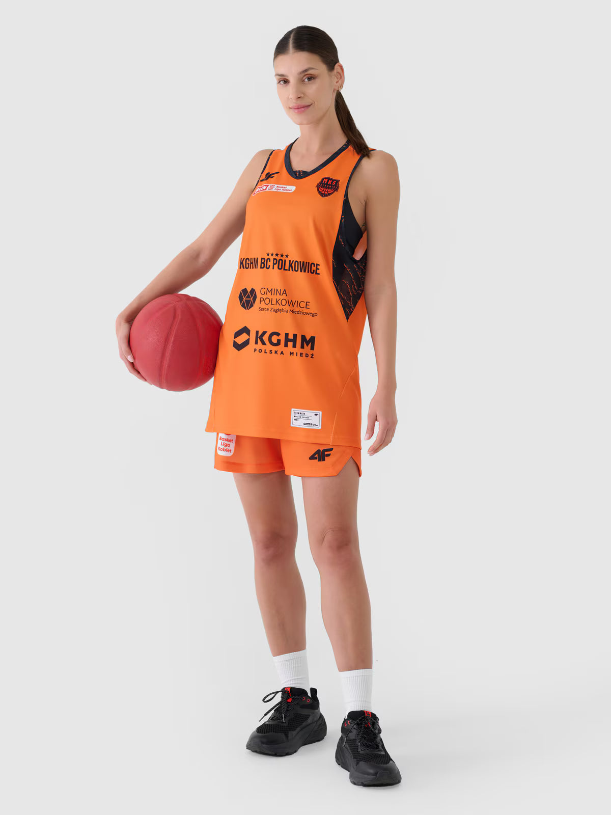 Koszulka meczowa replika domowa z sezonu 2024/25 damska 4F x MKS Polkowice