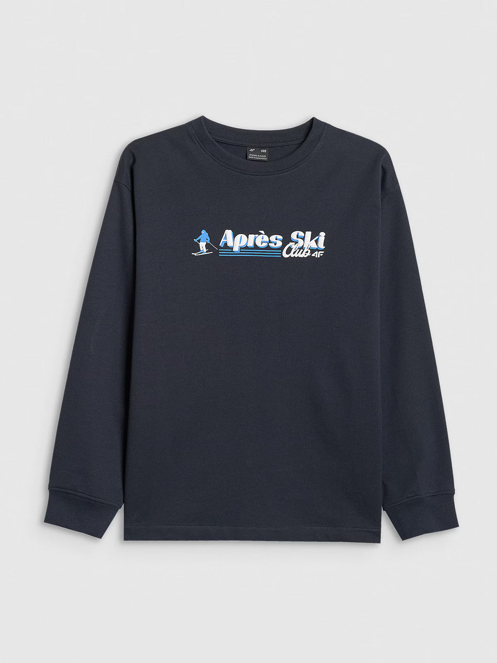 Longsleeve regular z nadrukiem chłopięcy