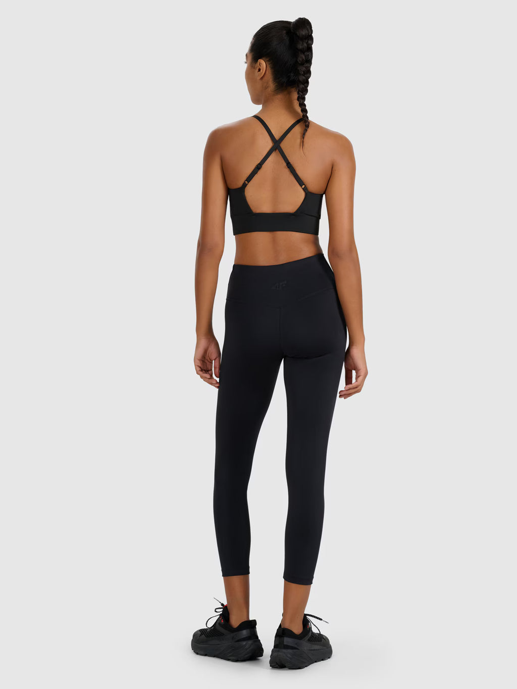 Legginsy treningowe 7/8 z wysokim stanem damskie