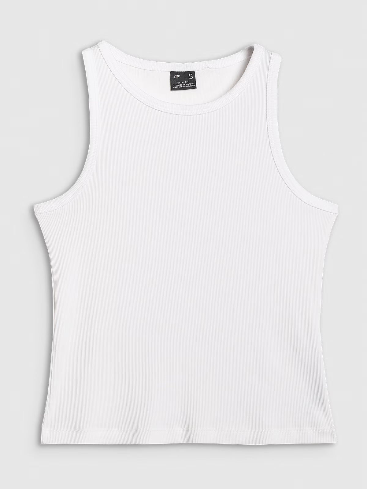 Top slim gładki damski