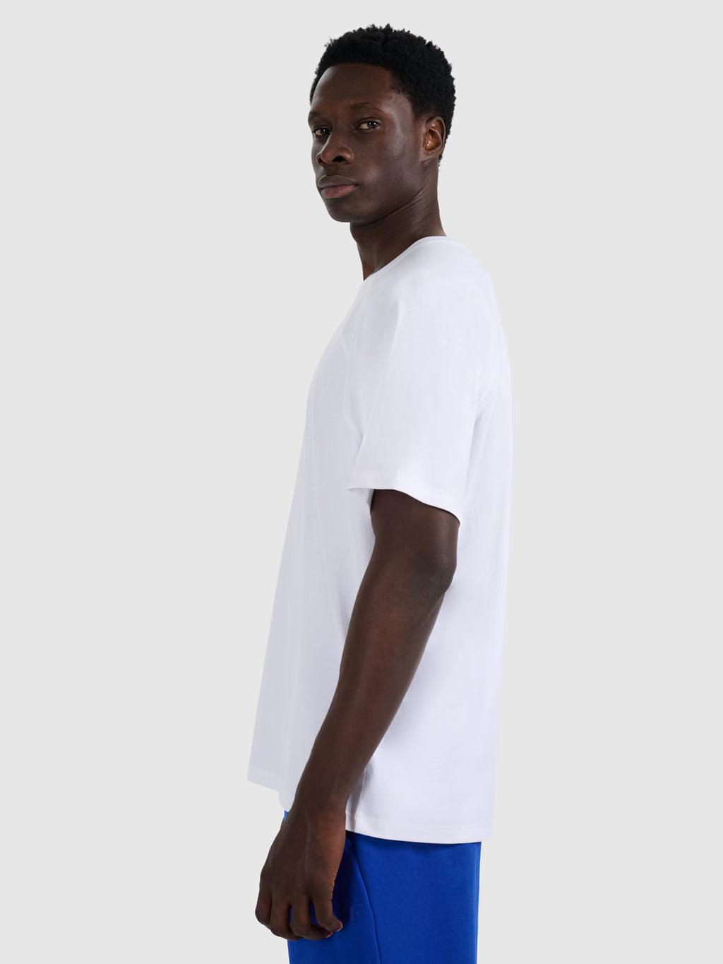 T-shirt oversize gładki męski