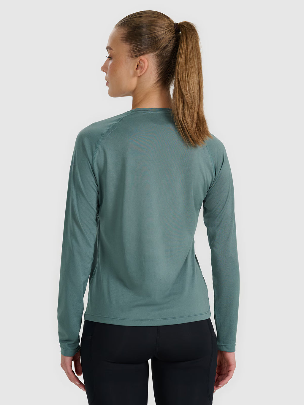 Longsleeve do biegania w terenie szybkoschnący damski