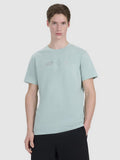 T-shirt regular z nadrukiem męski
