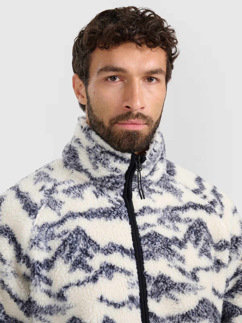 Polar sherpa oversize ze stójką uniseks