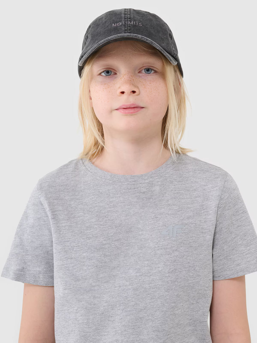 T-shirt regular gładki chłopięcy