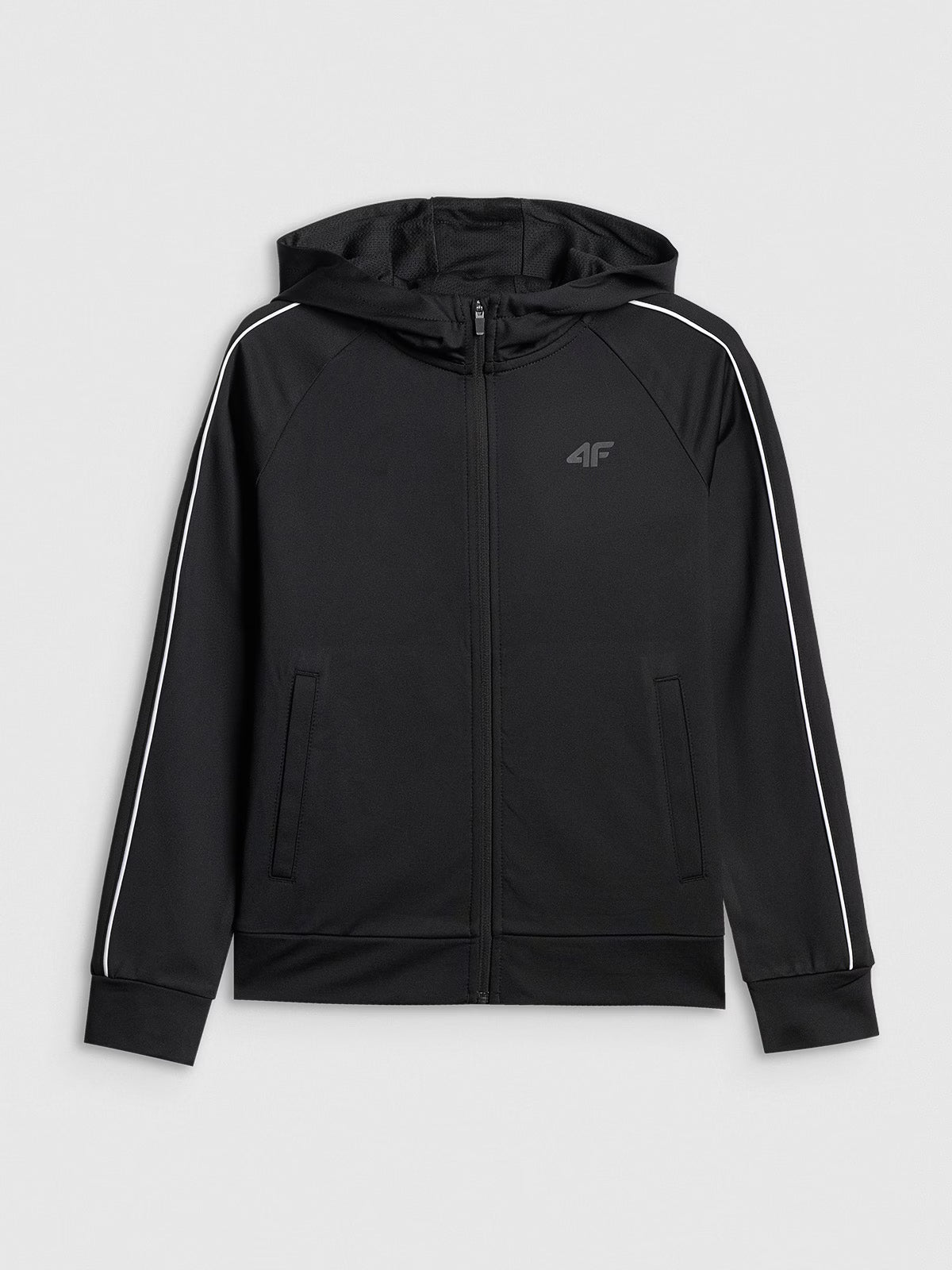 Bluza sportowa regular z kapturem chłopięca