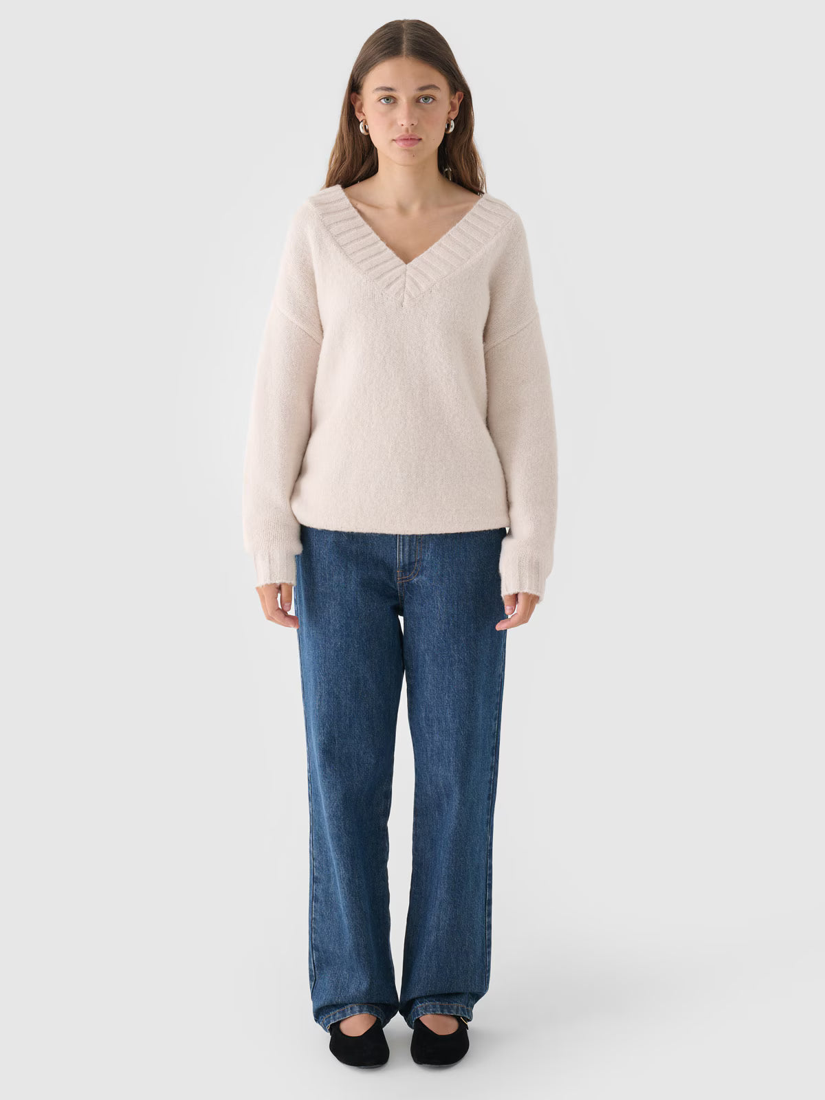 Sweter z wełną i alpaką damski Outhorn