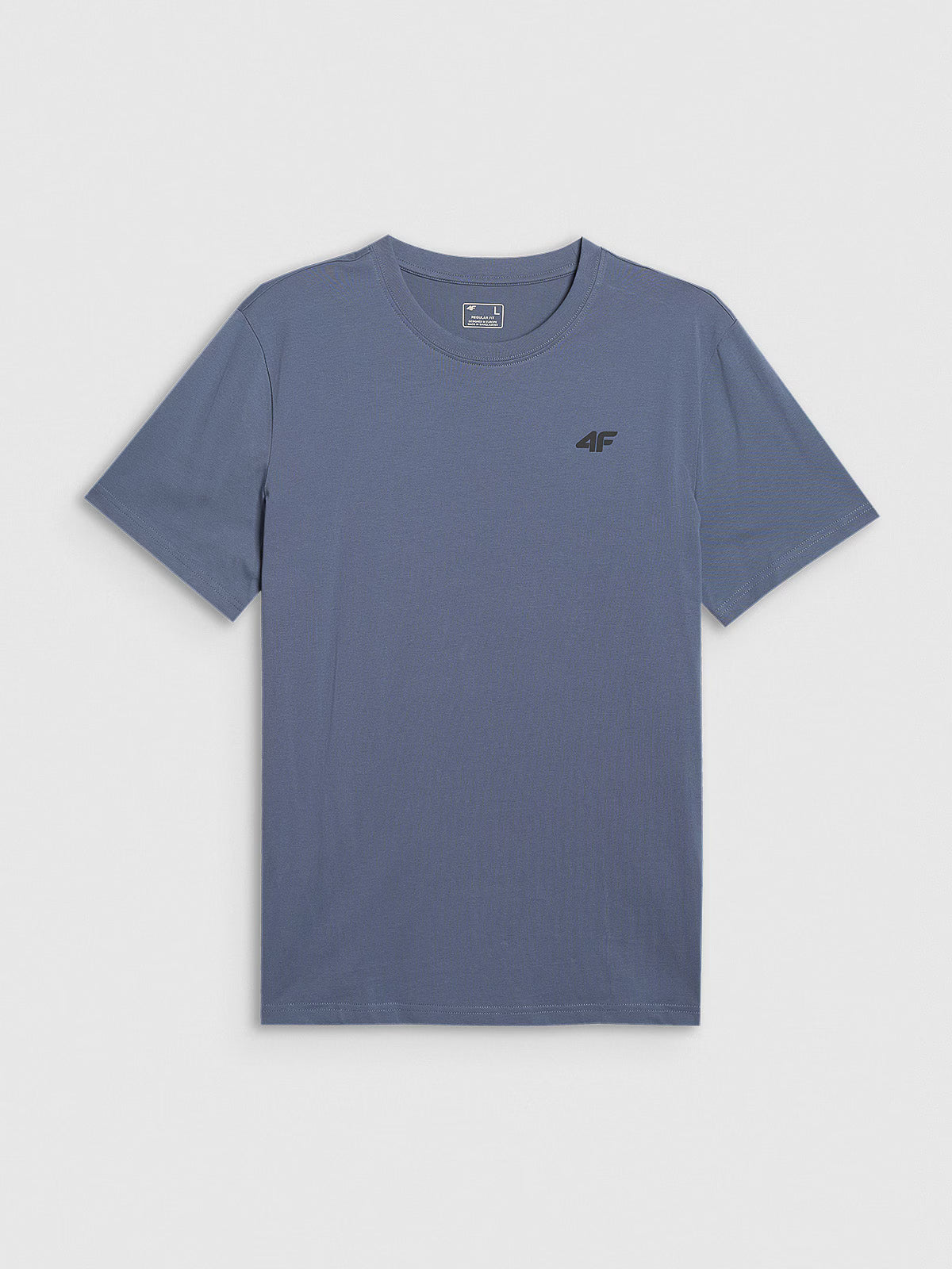 T-shirt regular gładki męski