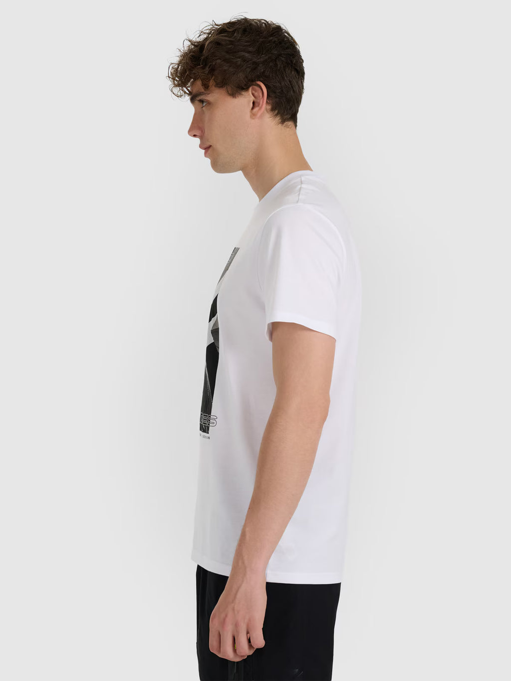 T-shirt regular z nadrukiem męski
