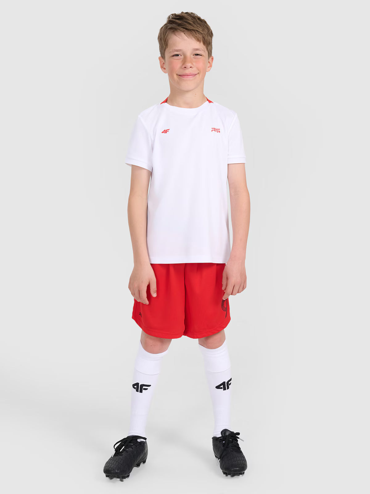Koszulka sportowa dziecięca 4F JUNIOR x Robert Lewandowski