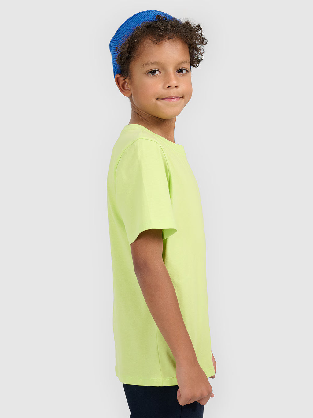 T-shirt regular gładki chłopięcy