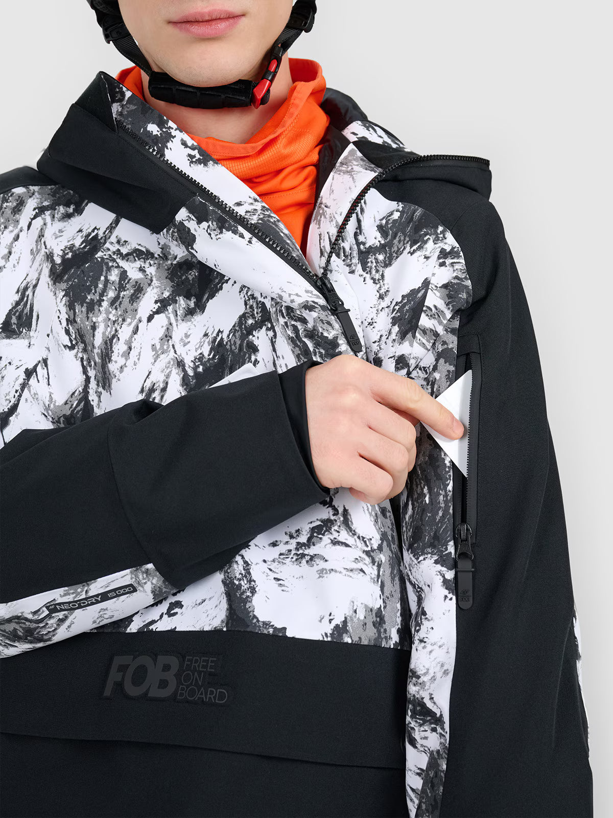Kurtka snowboardowa membrana 15000 męska