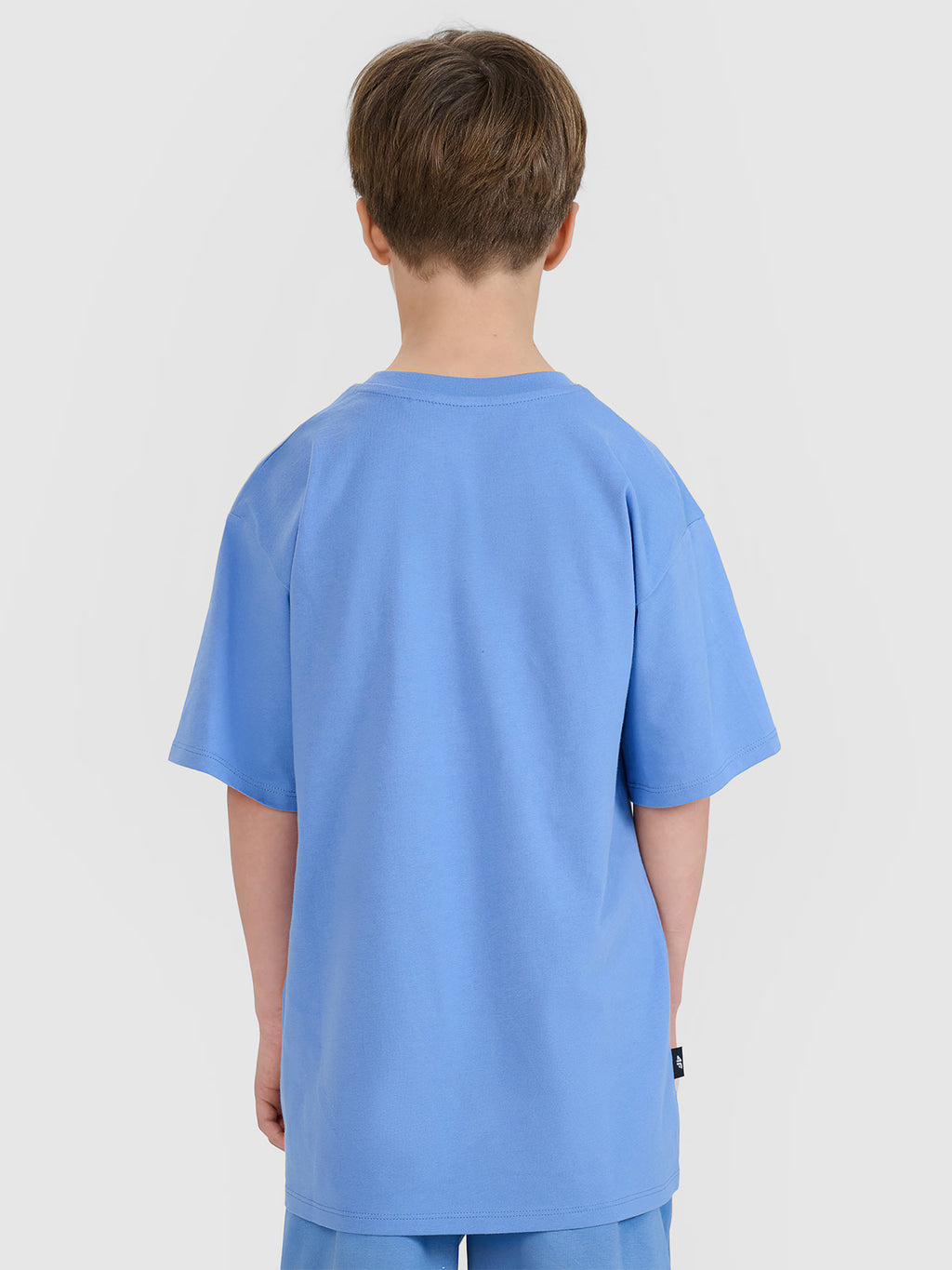 T-shirt oversize z nadrukiem chłopięcy