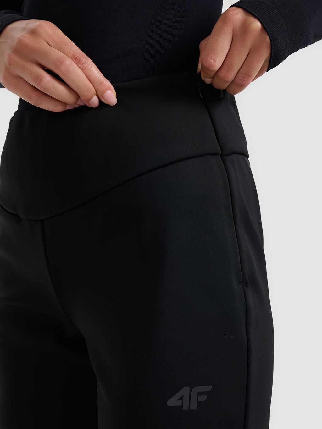 Spodnie narciarskie softshell membrana 10000 damskie