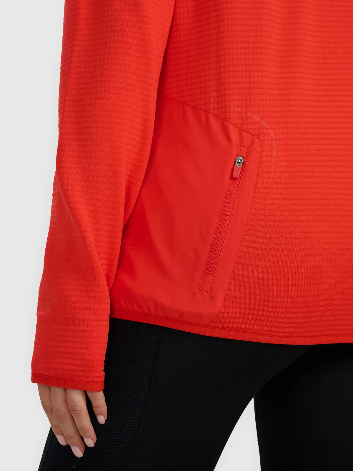 Bluza do biegania regular szybkoschnąca damska