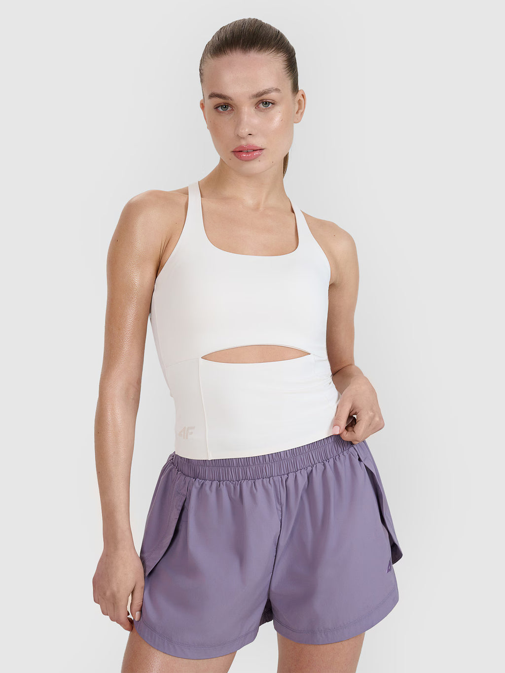 Top treningowy slim szybkoschnący damski 4F x Anna Lewandowska