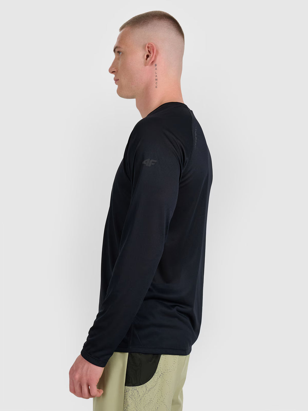 Longsleeve do biegania szybkoschnący męski