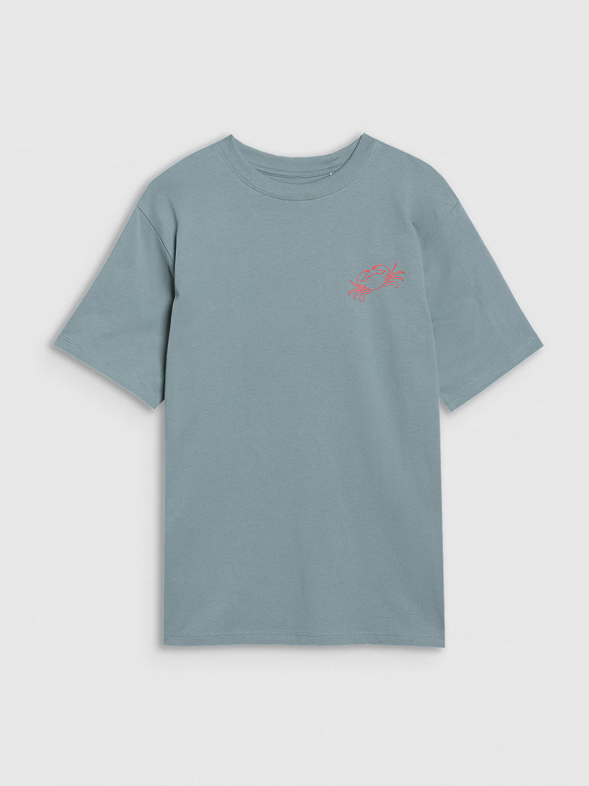 T-shirt oversize z nadrukiem chłopięcy