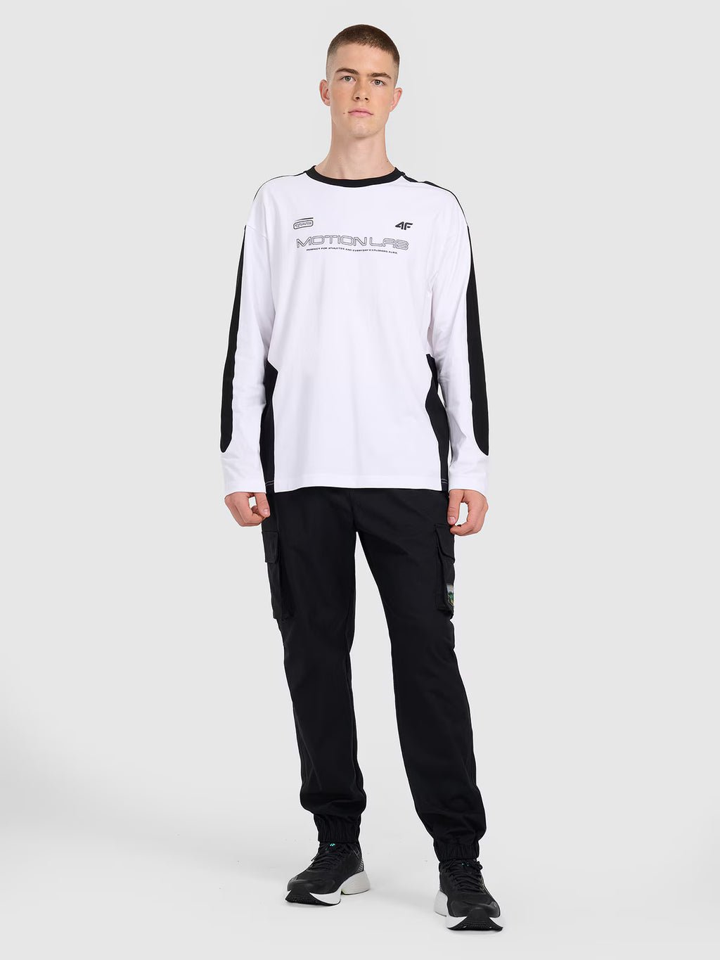 Spodnie casual cargo męskie