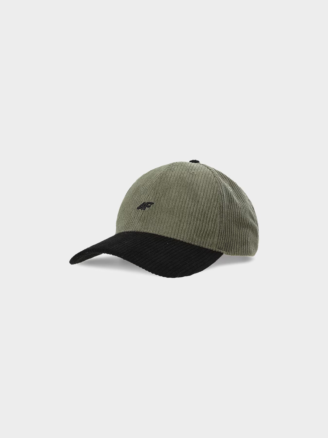 Czapka z daszkiem sztruksowa strapback uniseks