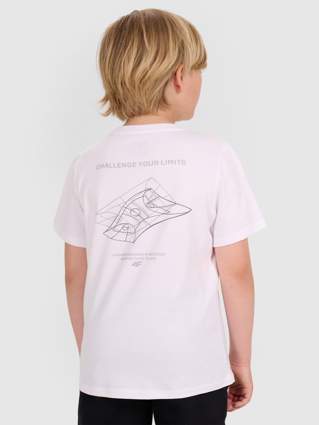 T-shirt regular z nadrukiem chłopięcy