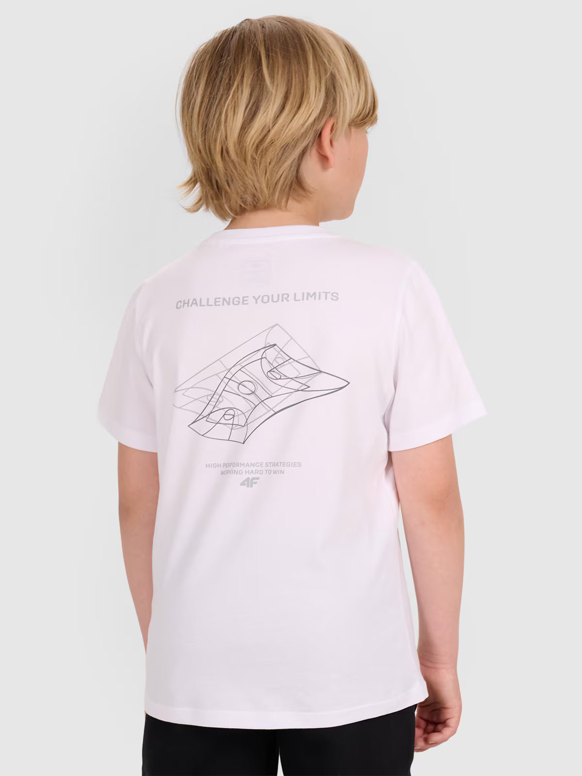 T-shirt regular z nadrukiem chłopięcy