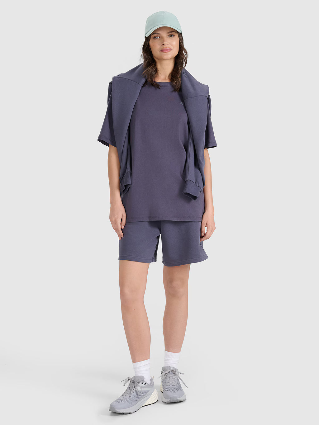 T-shirt oversize gładki uniseks