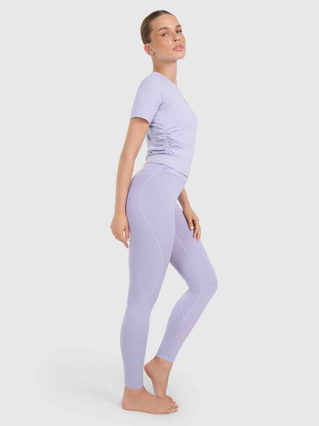 Legginsy do jogi i pilatesu szybkoschnące damskie