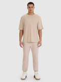 T-shirt oversize z modalem męski