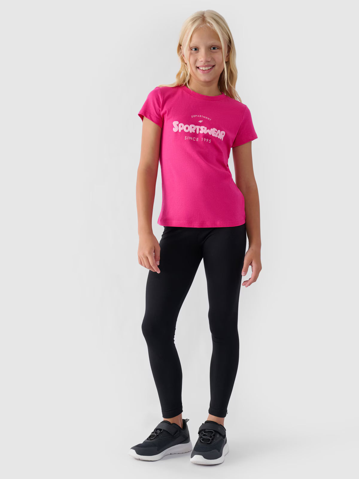Legginsy dzianinowe dziewczęce
