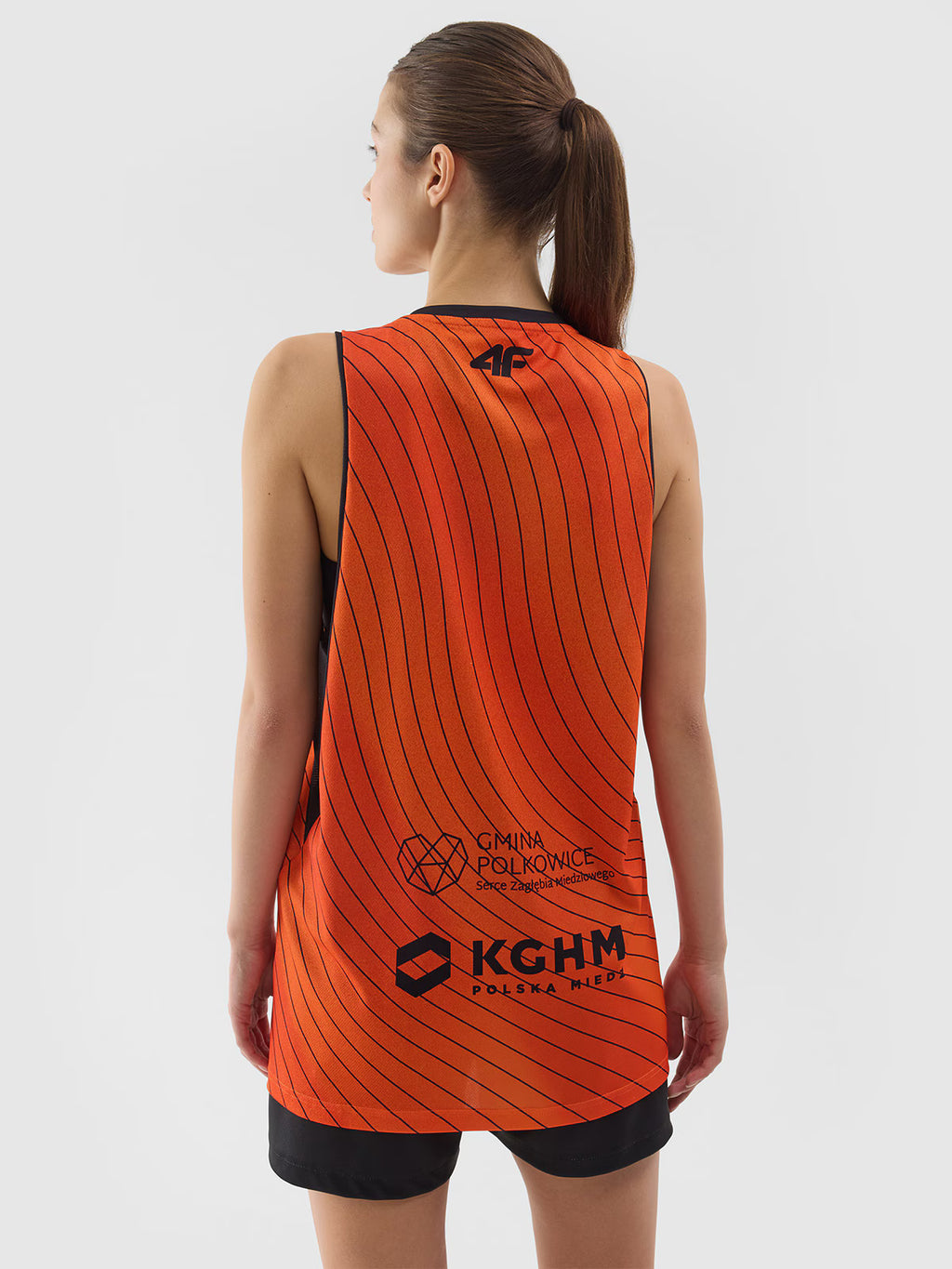 Tank top replika domowy z sezonu 2023/24 damski 4F x MKS Polkowice