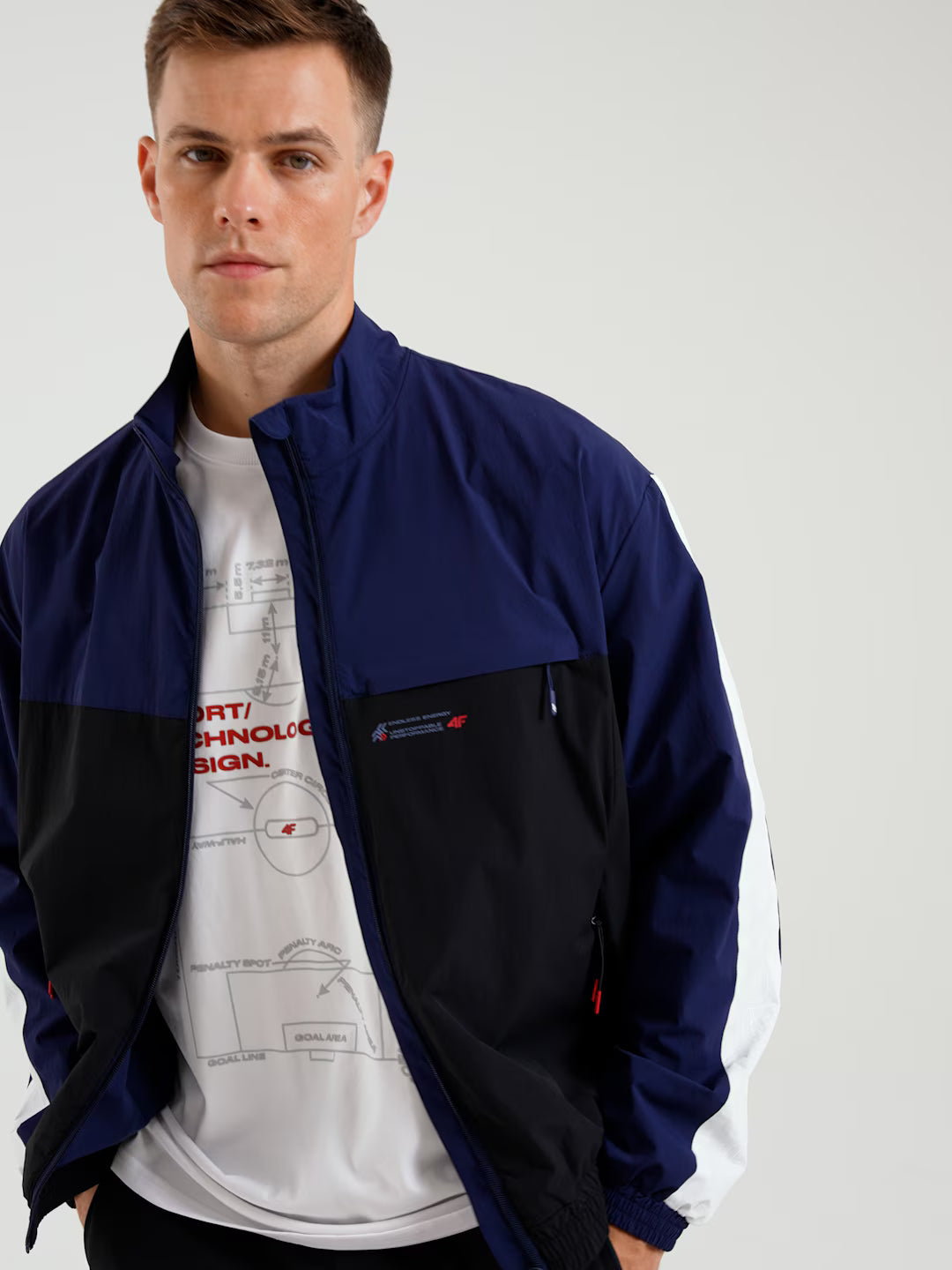 Spodnie casual cargo męskie