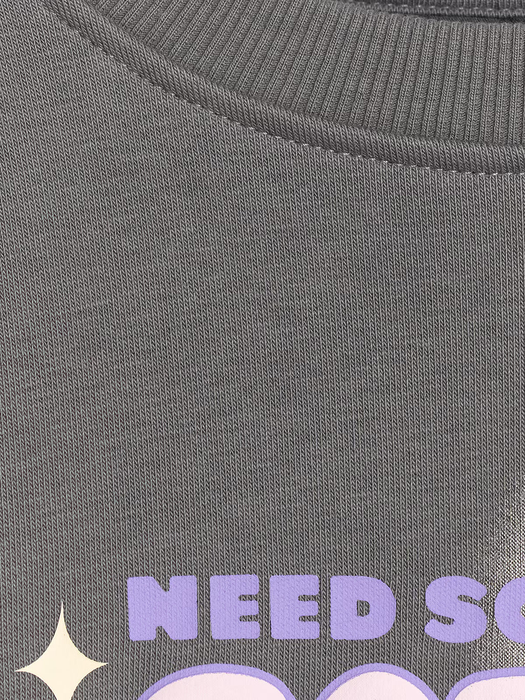Bluza dresowa oversize nierozpinana bez kaptura dziewczęca