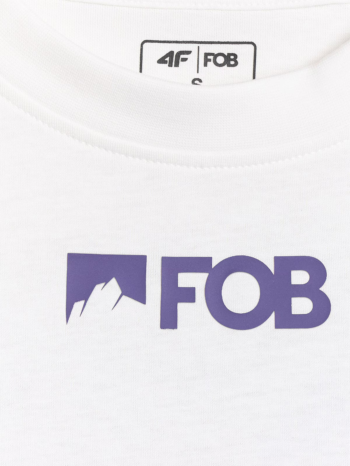 T-shirt loose z nadrukiem damski