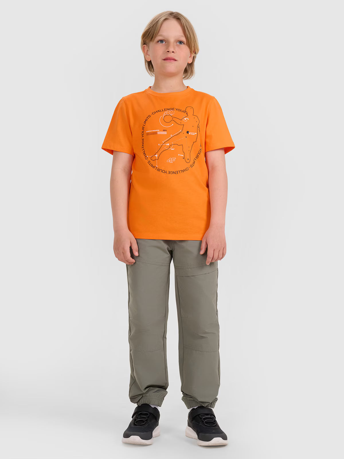T-shirt regular z nadrukiem chłopięcy