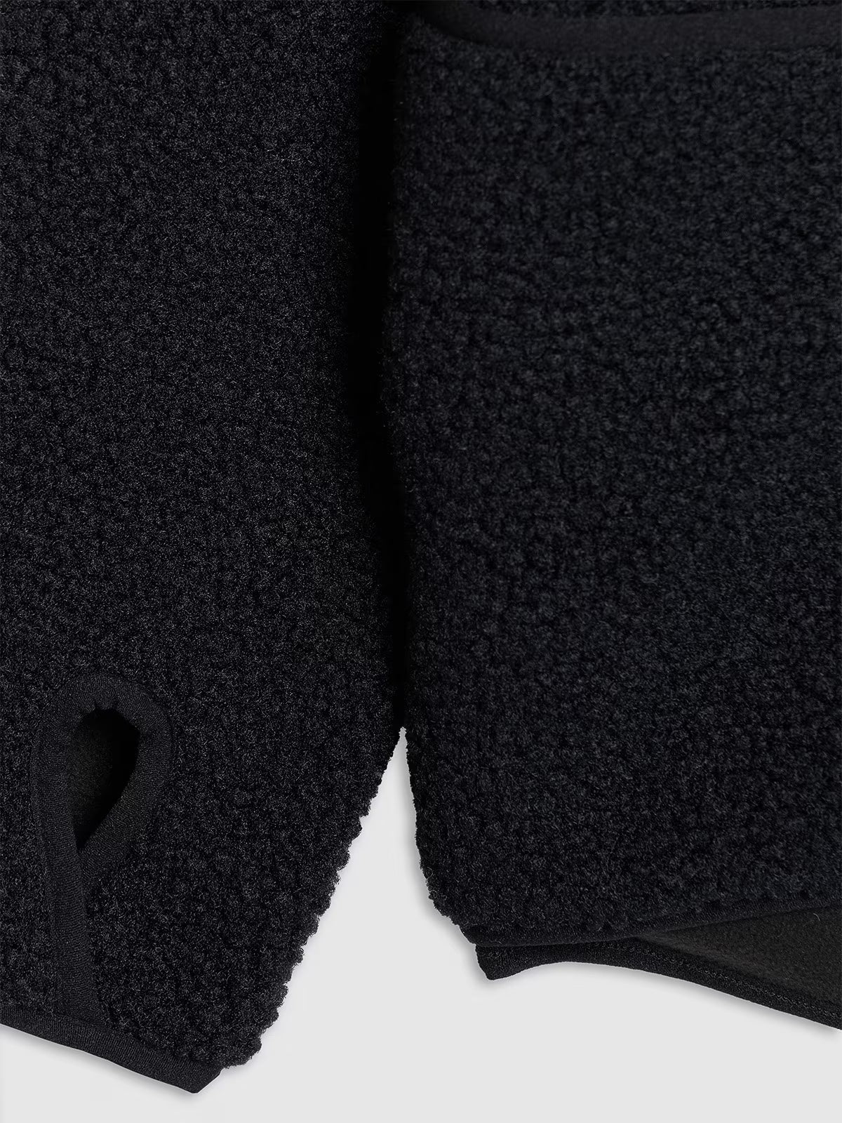 Polar sherpa ze stójką oversize damski
