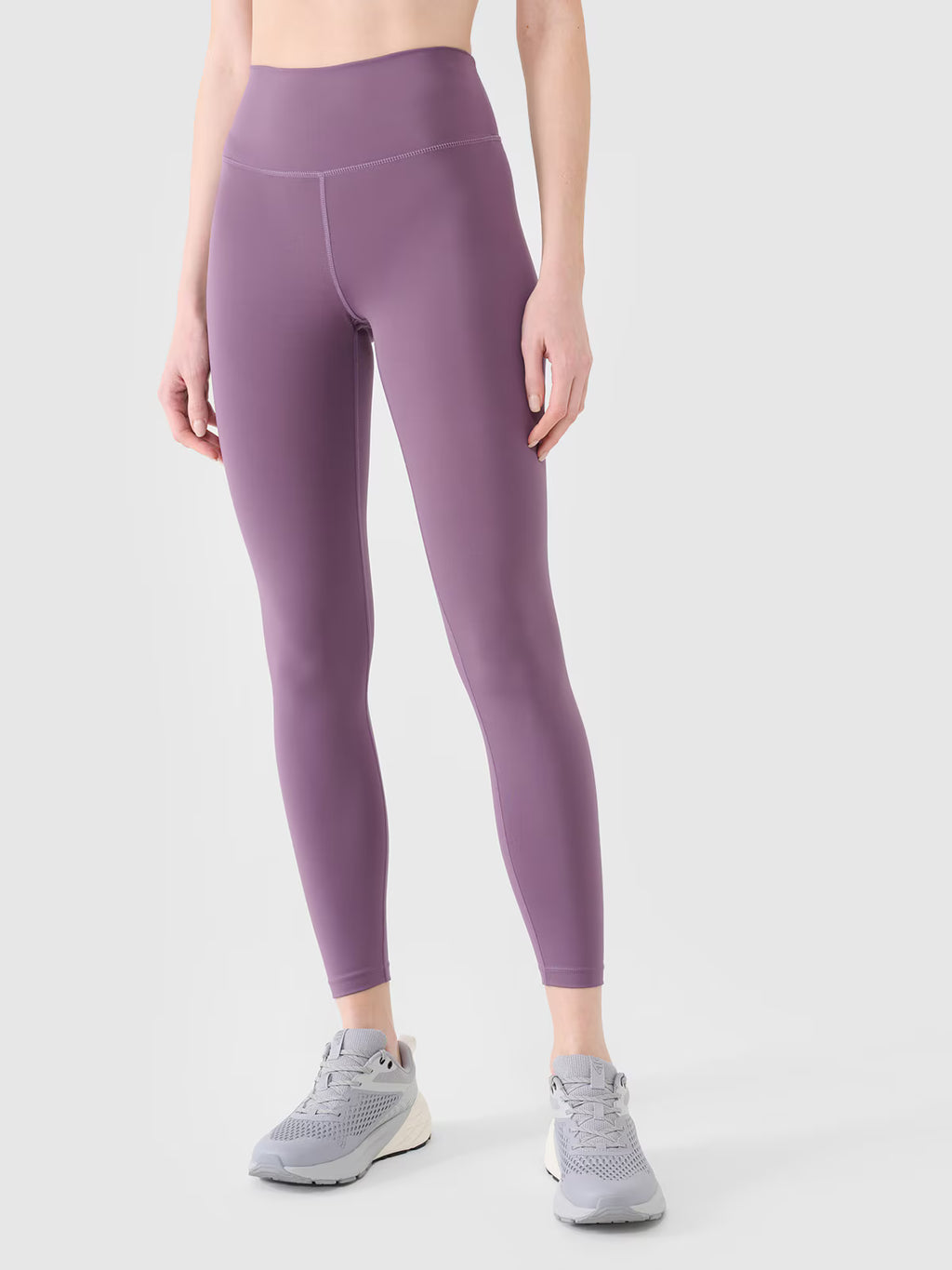 Legginsy treningowe ze średnim stanem damskie