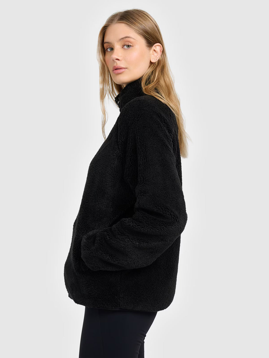 Polar ze stójką oversize damski