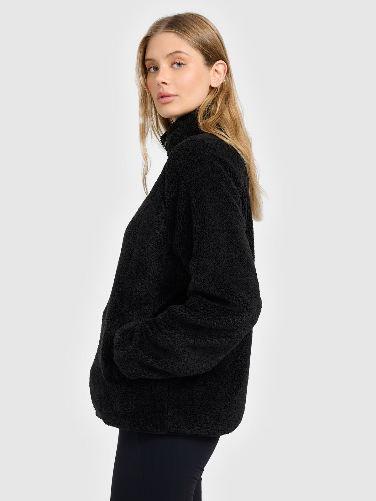 Polar ze stójką oversize damski