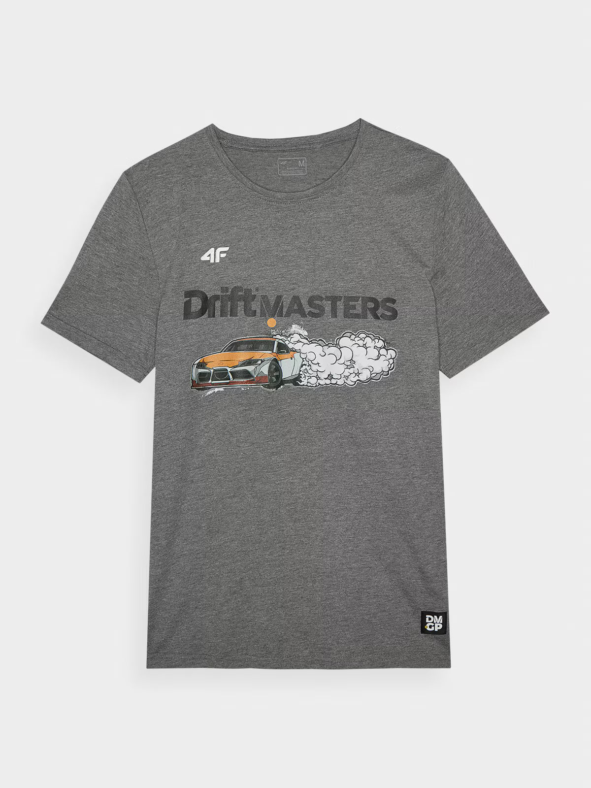T-shirt regular z nadrukiem uniseks 4F x Drift Masters