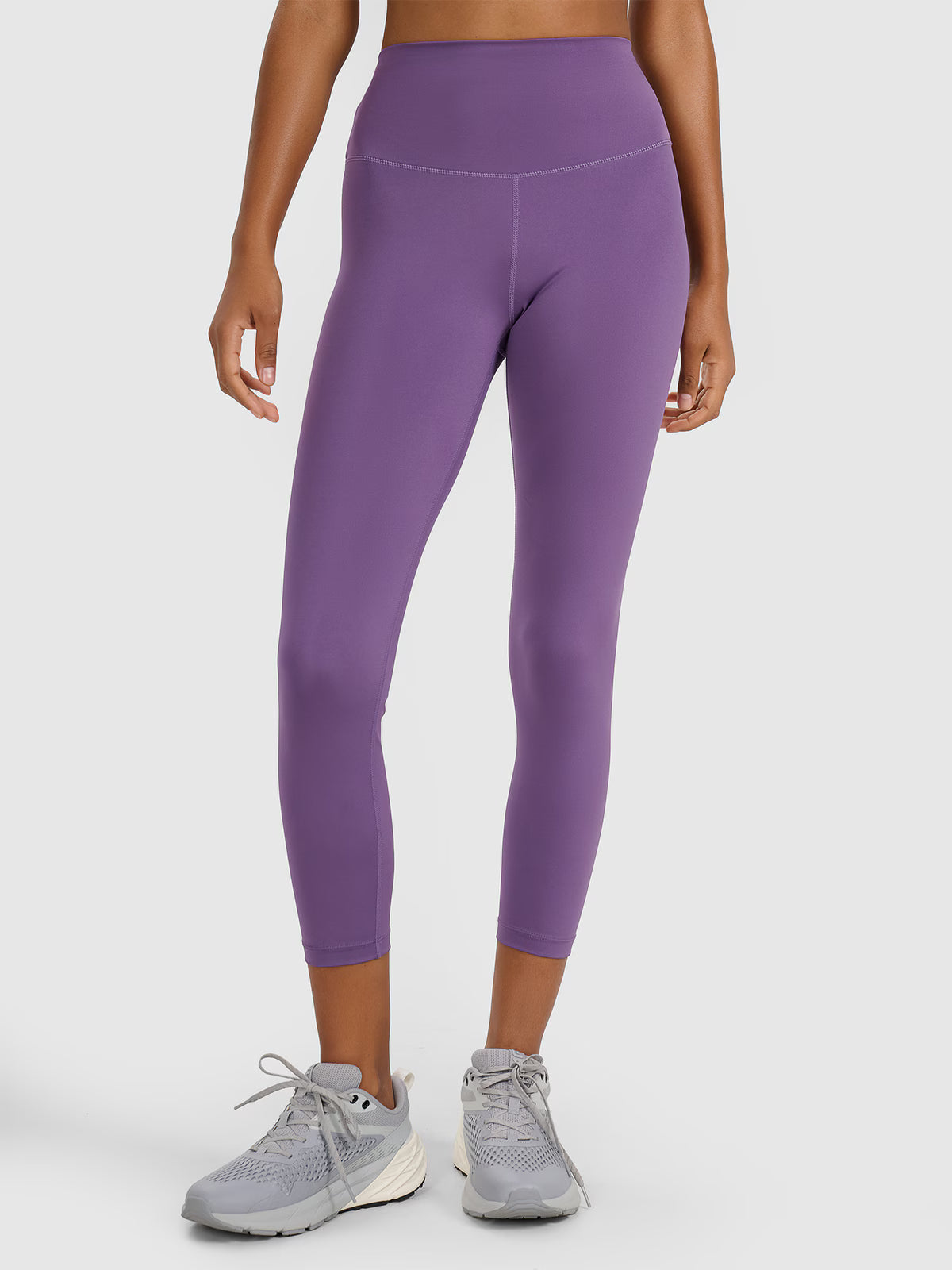 Legginsy treningowe 7/8 z wysokim stanem damskie