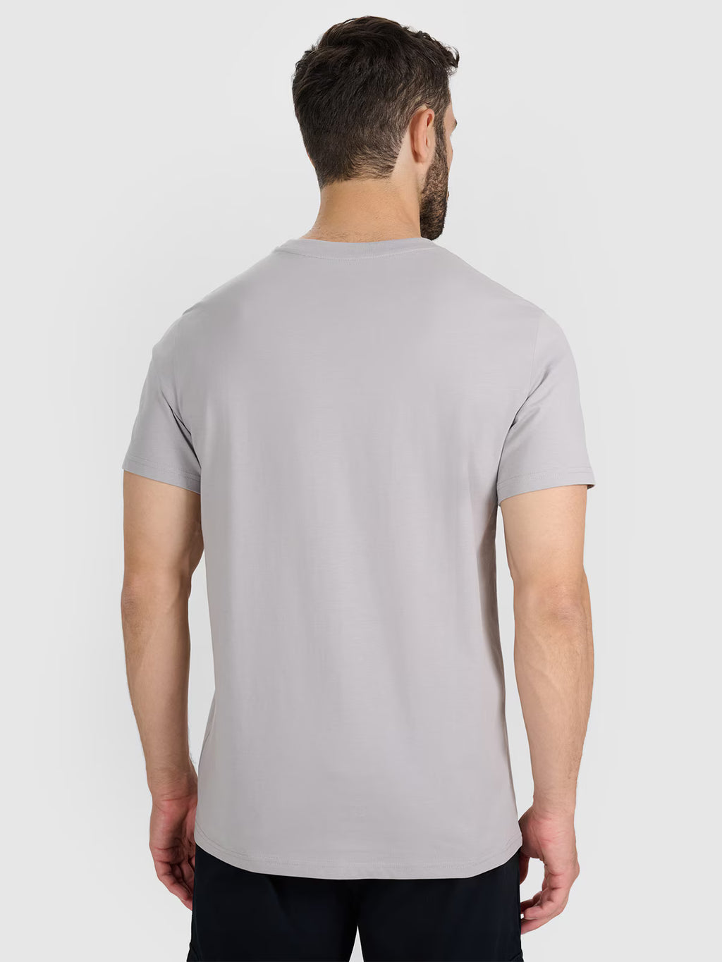 T-shirt regular z nadrukiem męski