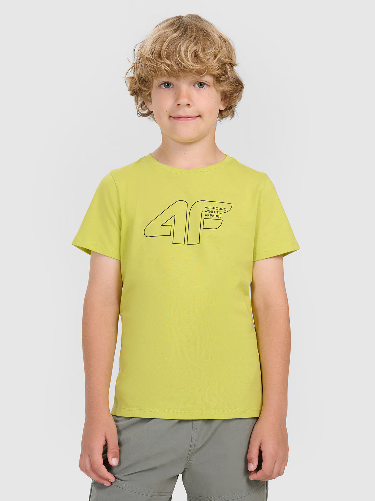 T-shirt regular z nadrukiem chłopięcy